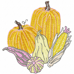 Pumpkin Embroidery Design 6 Pumpkin Embroidery Design 6